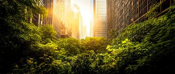 Urban jungle ambience - futuristic by Poster Art Shop
