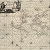 Historische Weltkarte von Andrea Haase