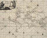 Historische wereldkaart van Andrea Haase thumbnail