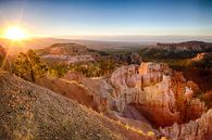 Zonsopgang in Bryce Canyon van Jan Schuler thumbnail