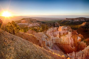 Sunrise in Bryce Canyon by Jan Schuler