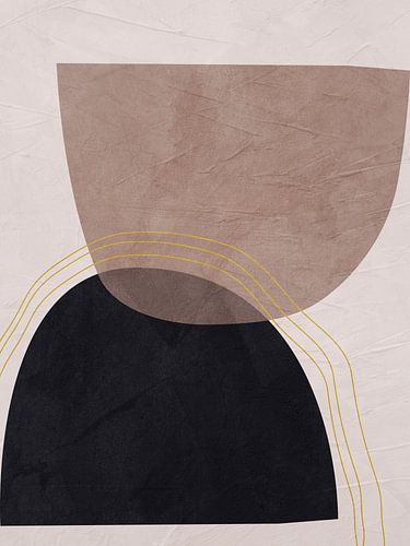 Modern Abstract Organic Geometric