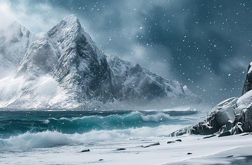 L'hiver sur la côte norvégienne