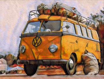 VW Bus 10 van Marc Lourens