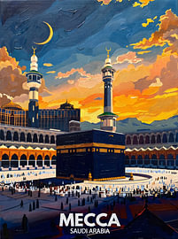 Mekka – Heiliger Sonnenuntergang