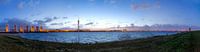 An early morning view of Lelystad.