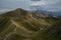 Au sommet du Mont Jovet, France