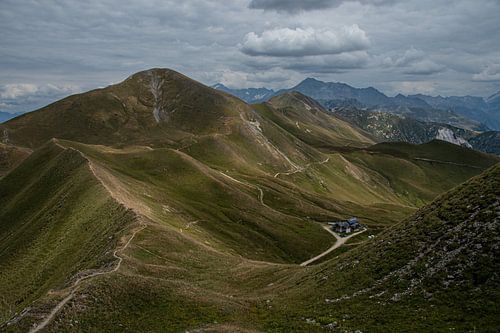 To the summit of Mont Jovet, France