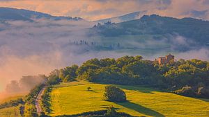 Ein Morgen in der Toskana