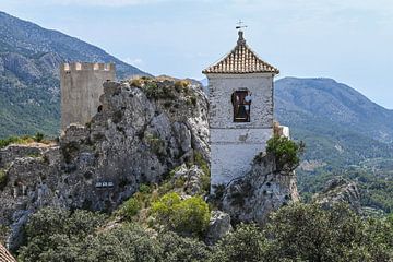 Burg von Guadalest von astrid mertens