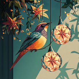 Der Vogel und der Weihnachtsball von Bianca ter Riet