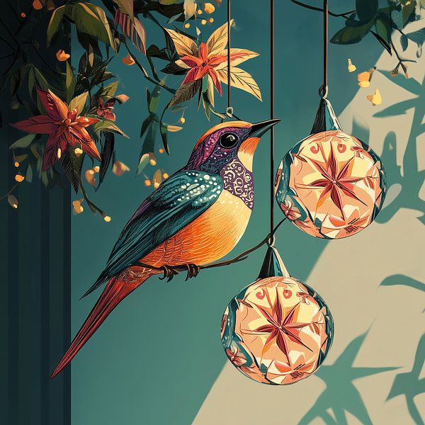 De Vogel en de Kerstballen van Bianca ter Riet