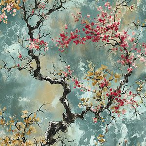 Blühende Natur Kunst