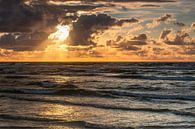 Sunset at sea by Evert Jan Kip thumbnail
