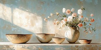 Verweerde Pracht in Beige iii