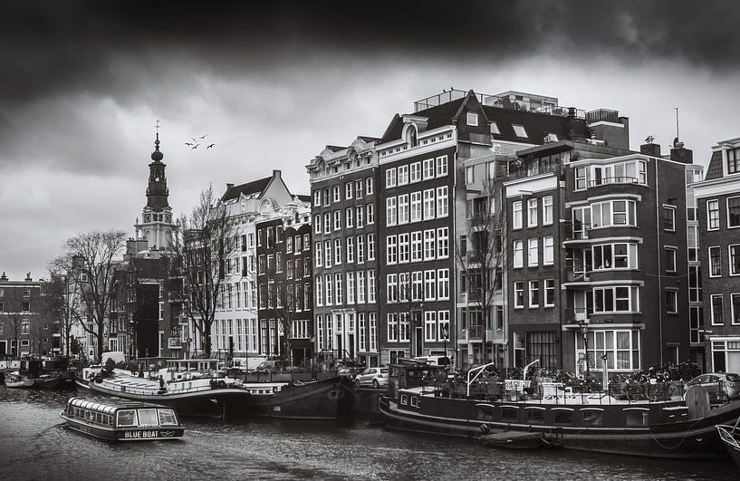 Amsterdam in Schwarz und Weiß von Hamperium Photography
