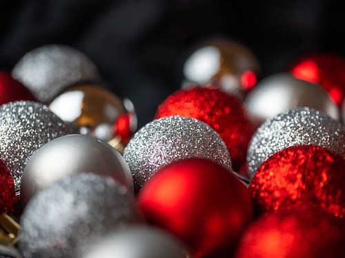 Kerstballen voor Kerstmis