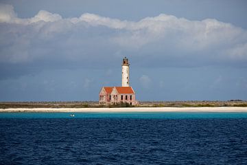 Old Lighthouse on Klein Curaçao. by Janny Beimers