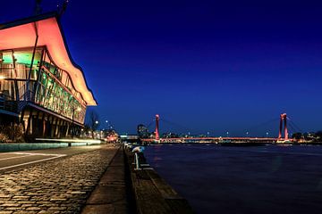 Skyline Rotterdam Willemsbrug by Manuel Diaz Alonso