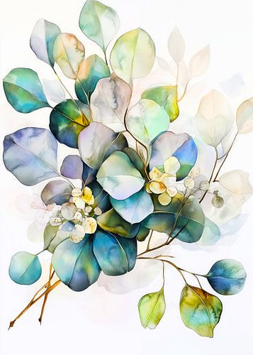 Eucaliptus bladeren natuur kunst 6