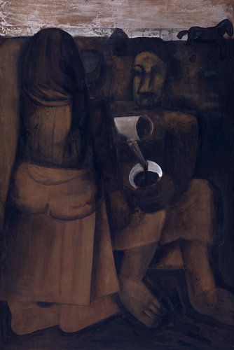 Koffiedrinkers, Constant Permeke, 1927