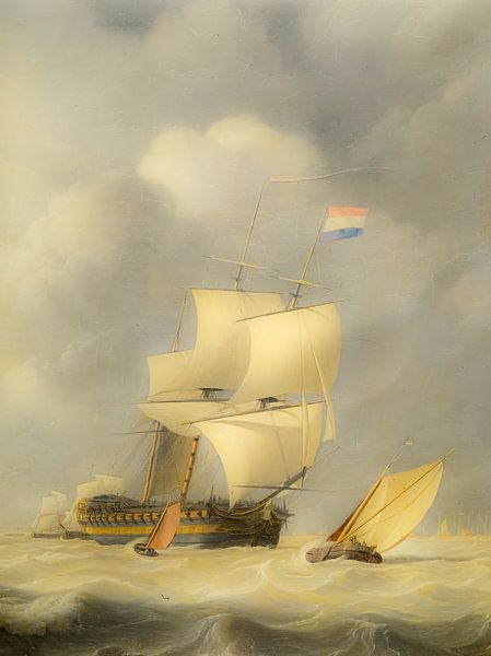 drie schepen oude meesters van Geertjan Plooijer