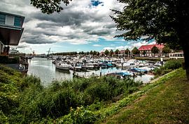 De haven van Sliedrecht von Susanne Viset