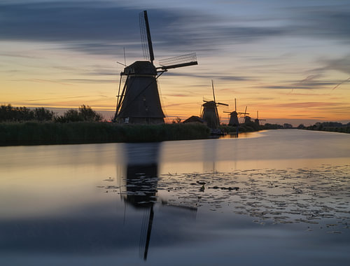 Kinderdijk, site classé au patrimoine mondial de l'UNESCO - Pays-Bas
