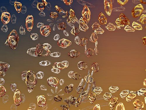 Des anneaux fractals inégaux