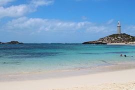 Leuchtturm auf Rottnest Island in Westaustralien von Ines Porada