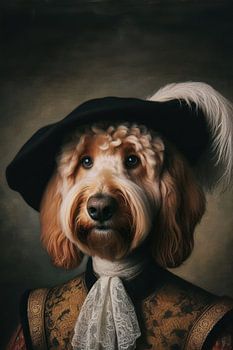 Portrait Labradoodle Renaissance