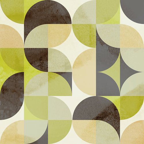 Organische vintage geometrie VI