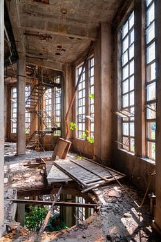 Industrial Tower in Decay.