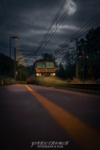 Train Luxembourg par Yourie Cramer