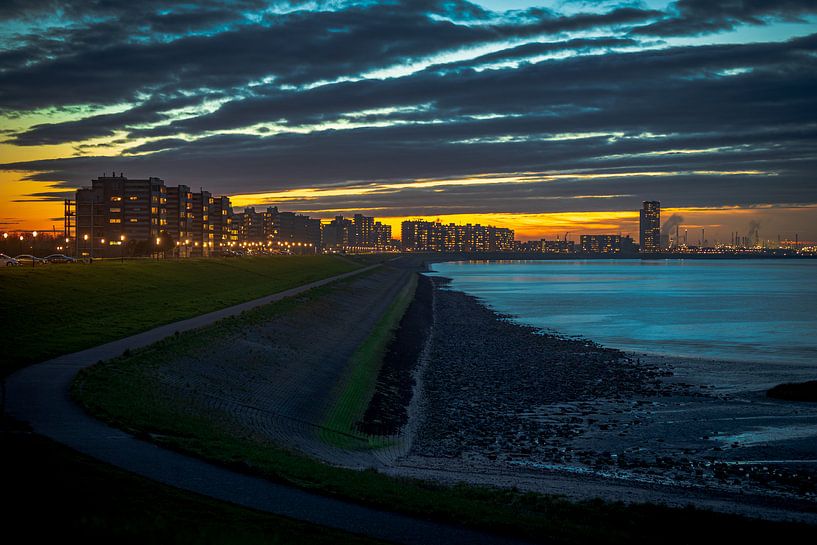 Skyline Terneuzen. van Wesley Kole