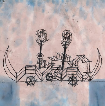 Abstracte haven-schets