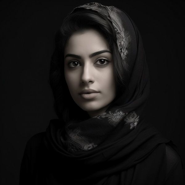 Portrait von fernlichtsicht