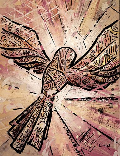 Vogel boven New York