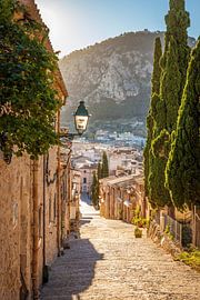 The path up to Calvary in Pollença, Mallorca by Christian Müringer