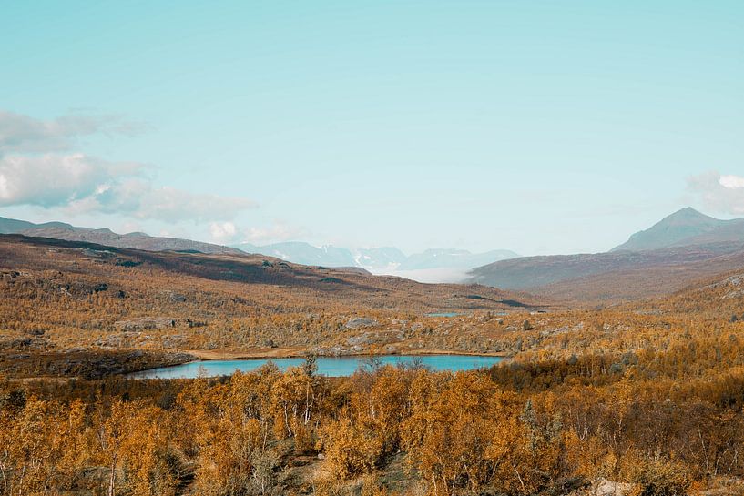 Paysage d'automne Norvège par Kimberley Jekel