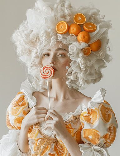 Royal Beauty and Absurd Details | A Victorian Woman in Beautiful Dress