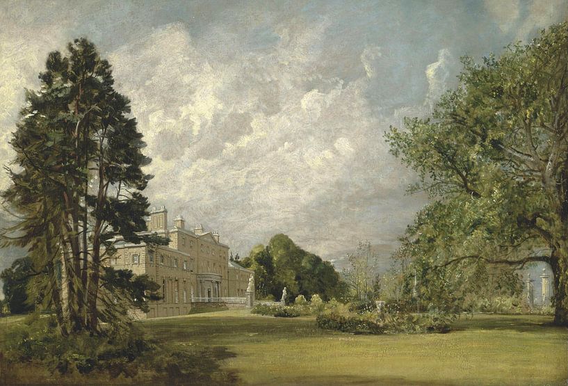 Malvern Hall, Warwickshire, John Constable von Meisterhafte Meister