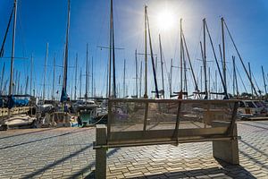 Bateaux et yachts au port de plaisance de l'île de Majorque, en Espagne. sur Alex Winter