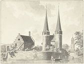 The Oostpoort at Delft, Gerrit Toorenburgh, 1761 by Marieke de Koning thumbnail