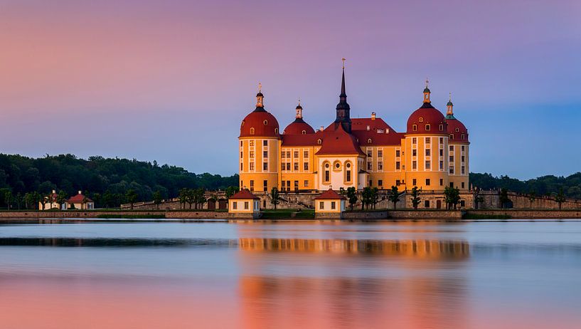 Chateau Moritzburg, Allemagne par Adelheid Smitt