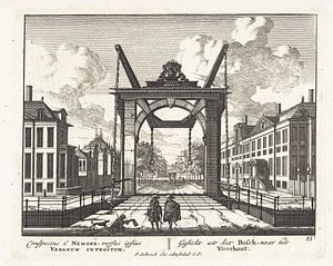 Korte Voorhout in Den Haag, 1695 - 1705 von Atelier Liesjes