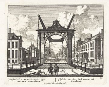 Korte Voorhout in Den Haag, 1695 - 1705