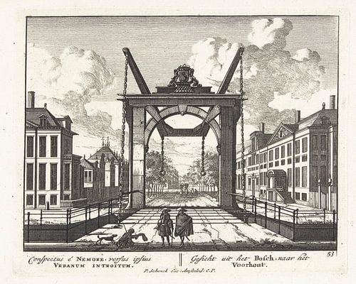 Korte Voorhout te Den Haag, 1695 - 1705