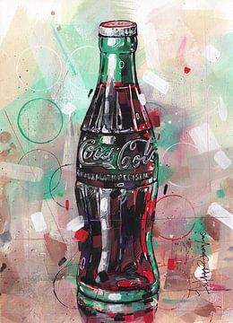 Coca-Cola-Malerei von Jos Hoppenbrouwers