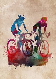 Cycling Bike sport art